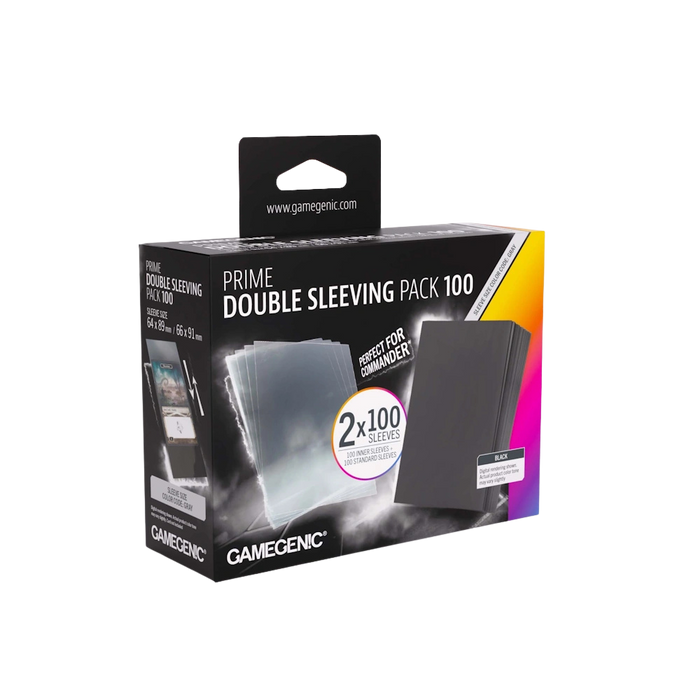 Gamegenic Prime Double Sleeving Pack - Standard Size (100)