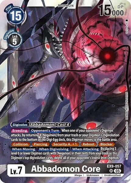 Abbadomon Core (EX9-057 SR) 