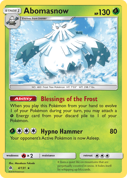 Abomasnow [SM - Forbidden Light] 
