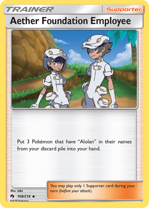 Aether Foundation Employee [SM - Lost Thunder] 