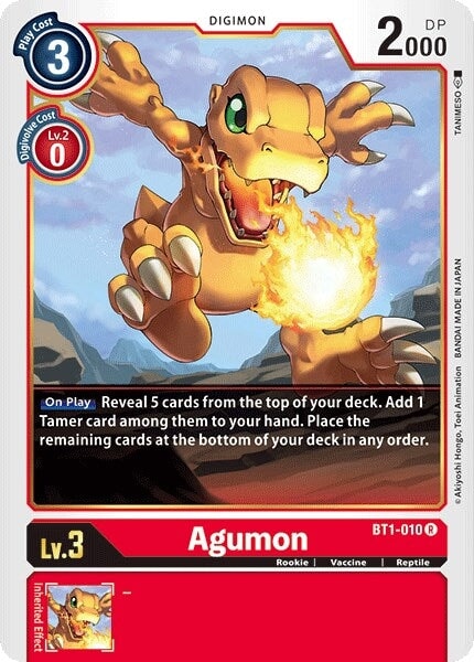 Agumon - BT1-010 (BT1-010 R) 