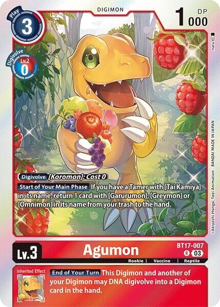 Agumon (BT17-007 R) 