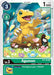 Agumon - BT2-043 (#BT2-043 C) (Release Special Booster 1.0) Near Mint 