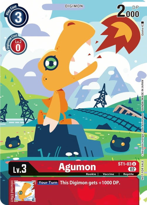 Agumon (Digimon Illustration Competition Pack 2022) (ST1-03 U) 