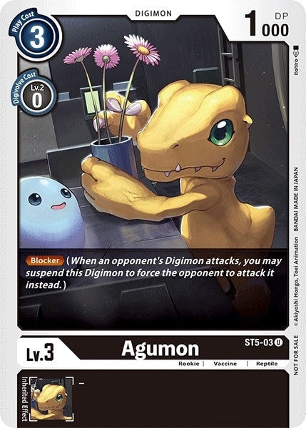 Agumon (Official Tournament Pack Vol.3) (ST5-03 U) 