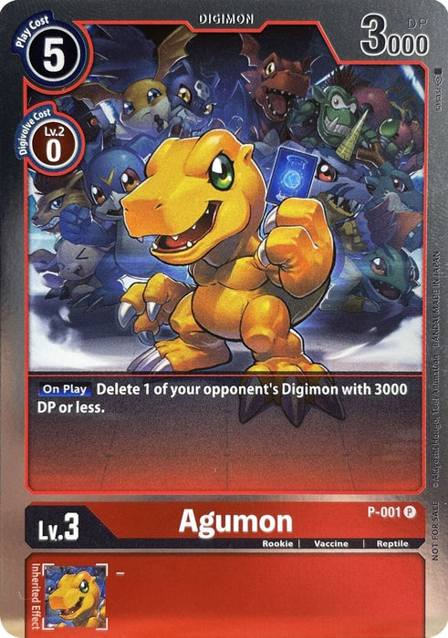 Agumon - P-001 (P-001 P) 