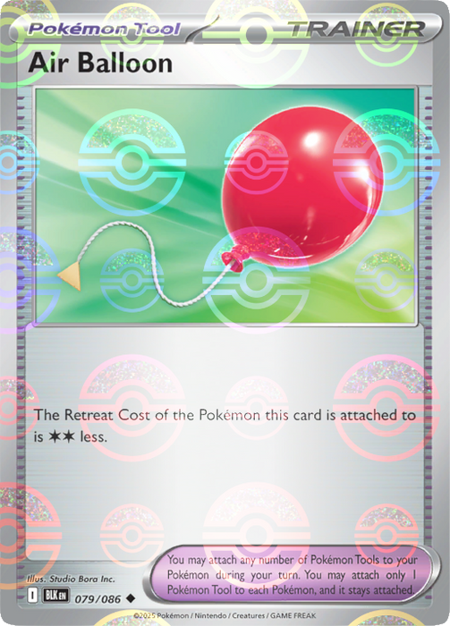Air Balloon (079/086) (Poke Ball Pattern) [Scarlet & Violet: Black Bolt] 