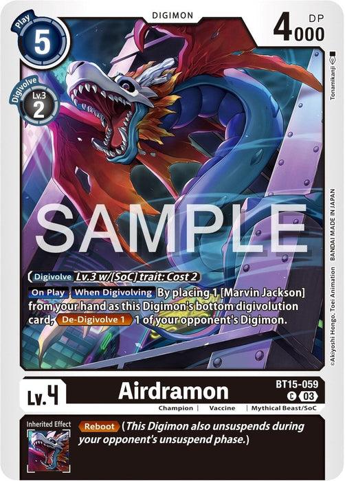Airdramon (BT15-059 C) 