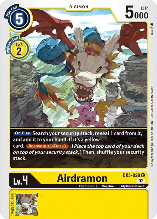 Airdramon (EX3-029 C) 