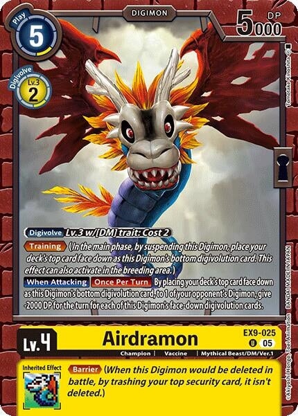 Airdramon (EX9-025 U) 