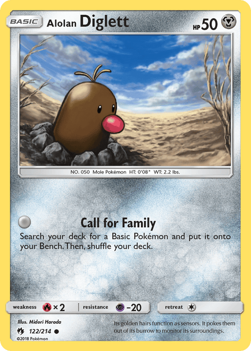 Alolan Diglett [SM - Lost Thunder] 