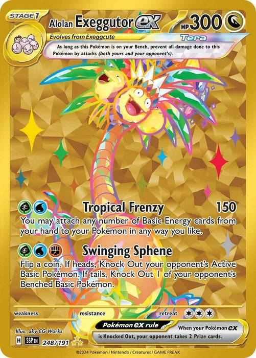 Alolan Exeggutor ex (248/191) [Scarlet & Violet: Surging Sparks] 