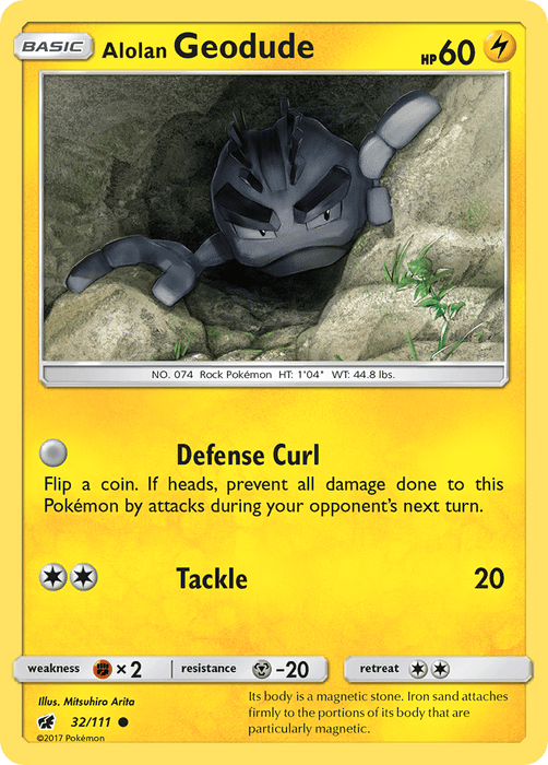 Alolan Geodude [SM - Crimson Invasion] 