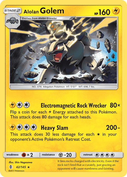 Alolan Golem [SM - Guardians Rising] 