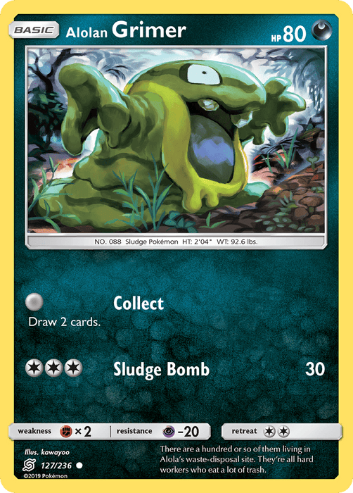 Alolan Grimer (127/236) [Sun & Moon: Unified Minds] 