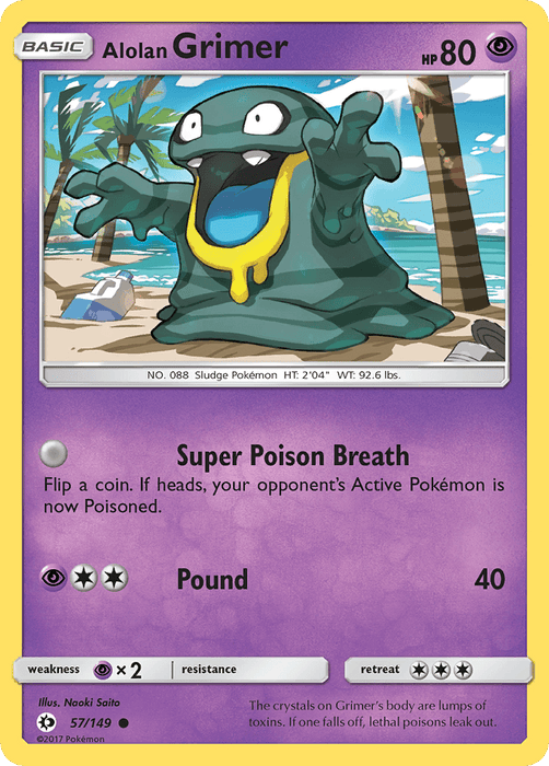 Alolan Grimer [SM Base Set] 