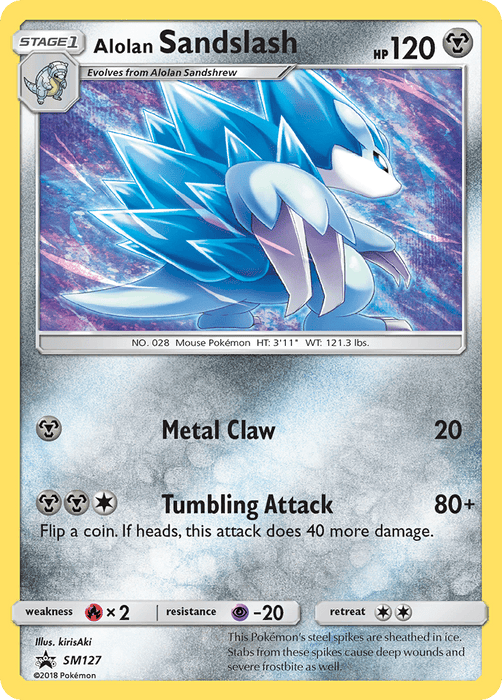 Alolan Sandslash (SM127) [Sun & Moon: Black Star Promos] 