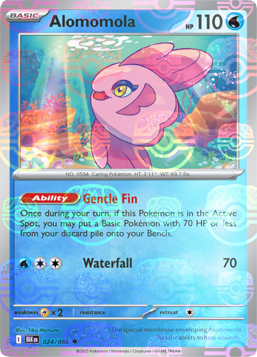 Alomomola (024/086) (Master Ball Pattern) [Scarlet & Violet: Black Bolt] 