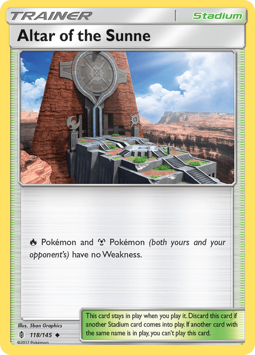 Altar of the Sunne [SM - Guardians Rising] 