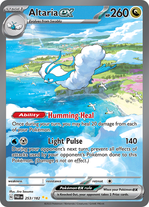 Altaria ex (253/182) [Scarlet & Violet: Paradox Rift] 
