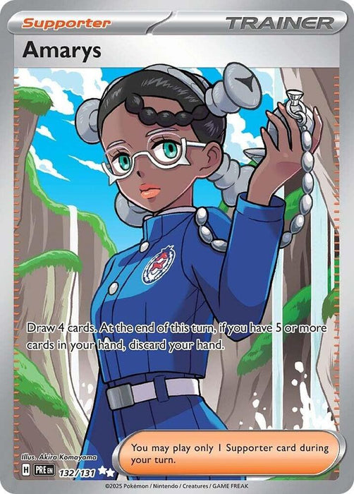 Amarys (132/131) [Scarlet & Violet: Prismatic Evolutions] 