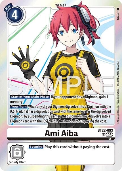 Ami Aiba (BT22-093 SR) 