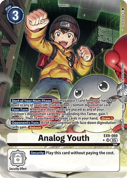 Analog Youth (Alternate Art) (EX9-069 SR) 