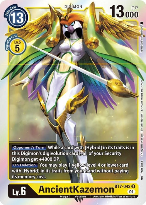 AncientKazemon (Event Pack 3) (#BT7-042 R) (Next Adventure) Near Mint Foil 