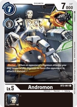 Andromon (Double Diamond Pre-Release) (BT2-061 C) 