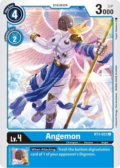 Angemon - BT3-023 (#BT3-023 C) (Release Special Booster 1.5) Near Mint 