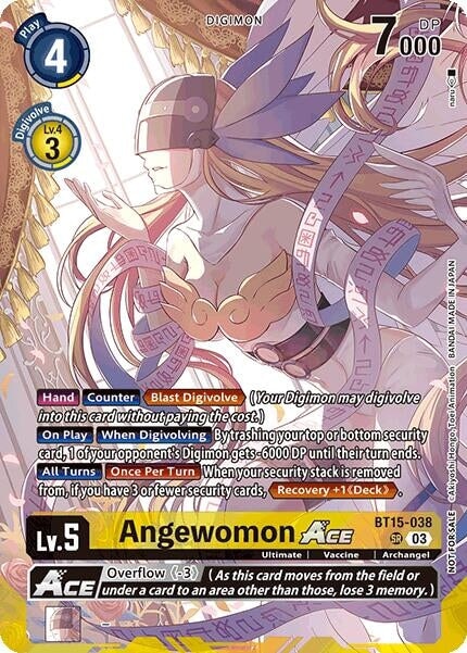 Angewomon ACE (Limited Card Pack) (BT15-038 SR) 