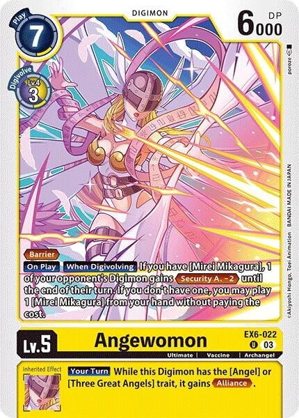 Angewomon (EX6-022 U) 