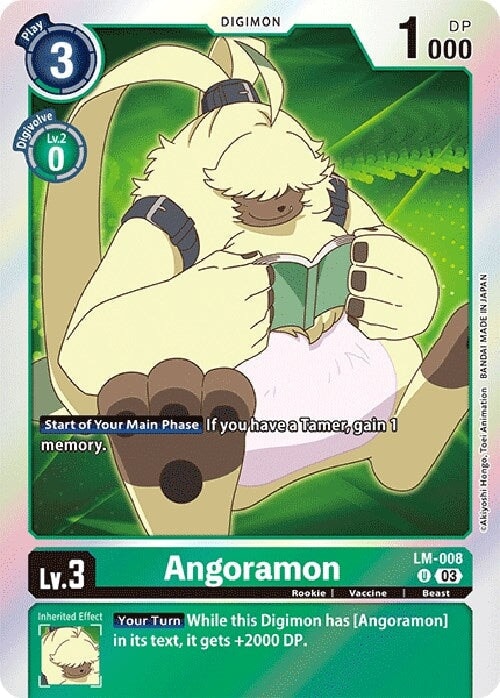 Angoramon (English Exclusive) (LM-008 U) 