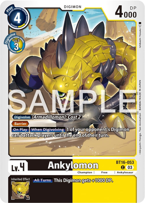 Ankylomon (BT16-053 C) 