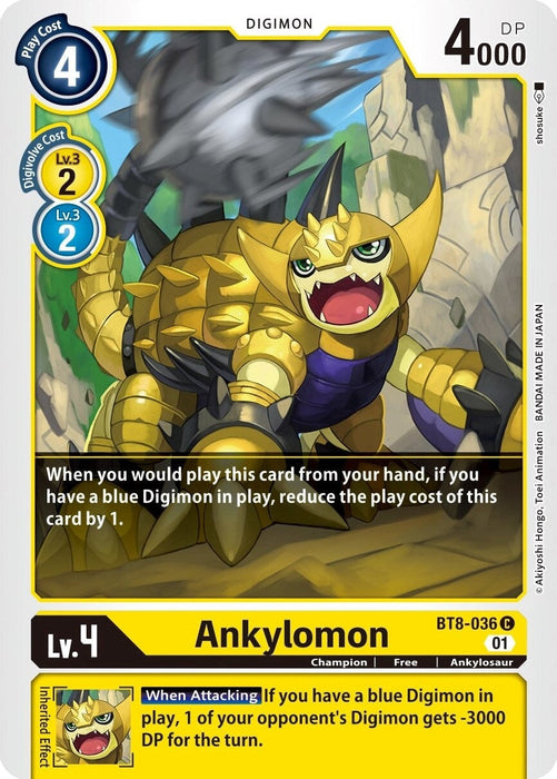 Ankylomon (BT8-036 C) 