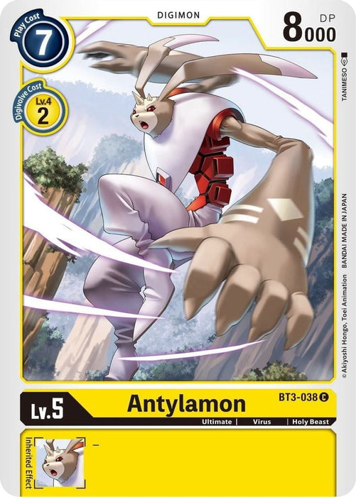 Antylamon (#BT3-038 C) (Release Special Booster 1.5) Near Mint 