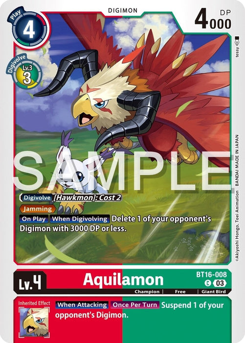Aquilamon (BT16-008 C) 