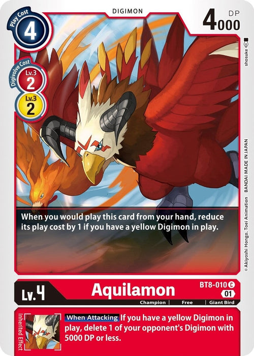 Aquilamon (BT8-010 C) 