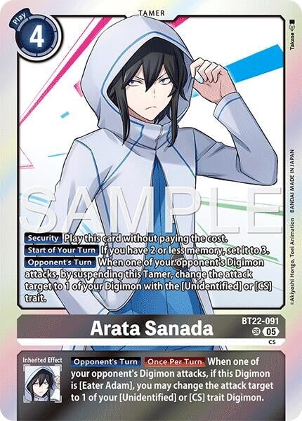 Arata Sanada (BT22-091 SR) 