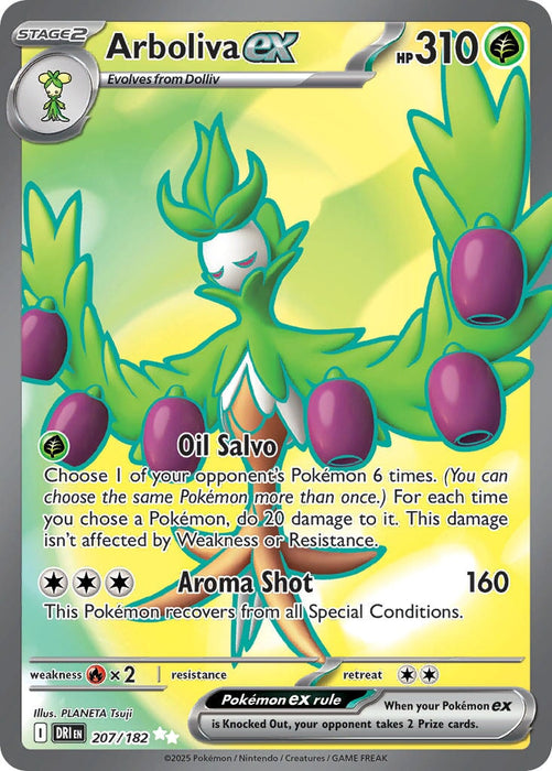 Arboliva ex (207/182) [Scarlet & Violet: Destined Rivals] 