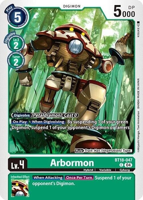 Arbormon (BT18-047 C) 