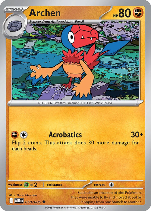 Archen (050/086) [Scarlet & Violet: White Flare] 