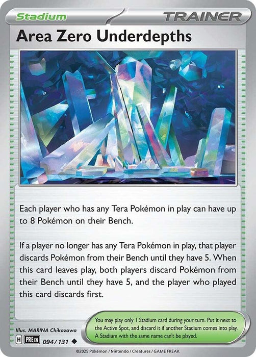 Area Zero Underdepths (094/131) [Scarlet & Violet: Prismatic Evolutions] 