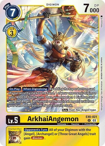 ArkhaiAngemon (EX6-021 R) 