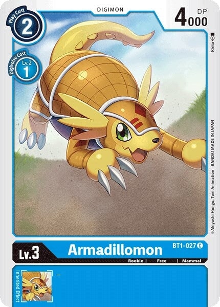 Armadillomon - BT1-027 (BT1-027 C) 