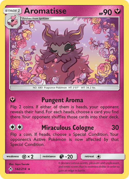 Aromatisse (142/214) [Sun & Moon: Unbroken Bonds] 