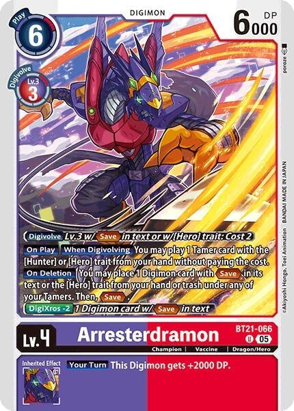 Arresterdramon (BT21-066 U) 