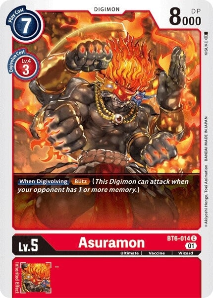 Asuramon (BT6-014 C) 