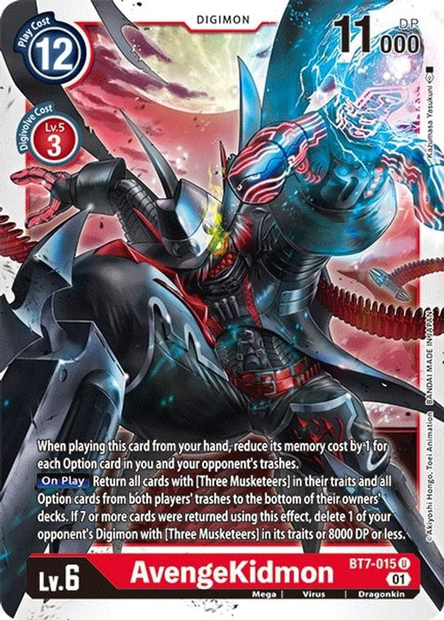 AvengeKidmon (#BT7-015 U) (Next Adventure) Near Mint 
