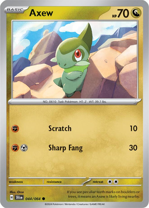 Axew (044/064) [Scarlet & Violet: Shrouded Fable] 